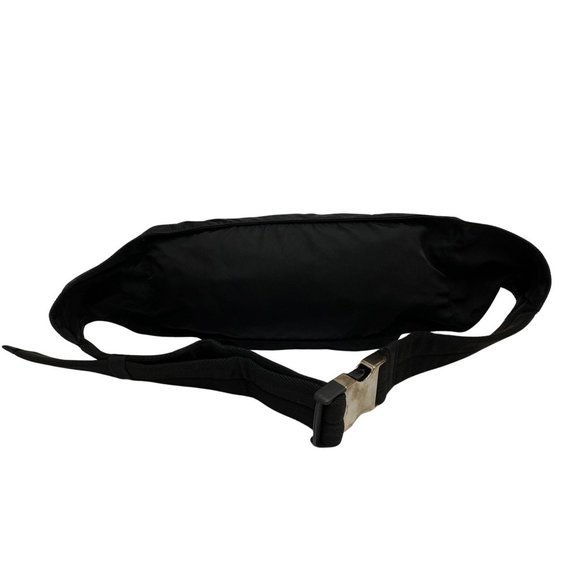 PRADA Triangle Logo Metal Fittings Nylon Body Bag Waist Shoulder Black 01014 - Picture 4 of 9